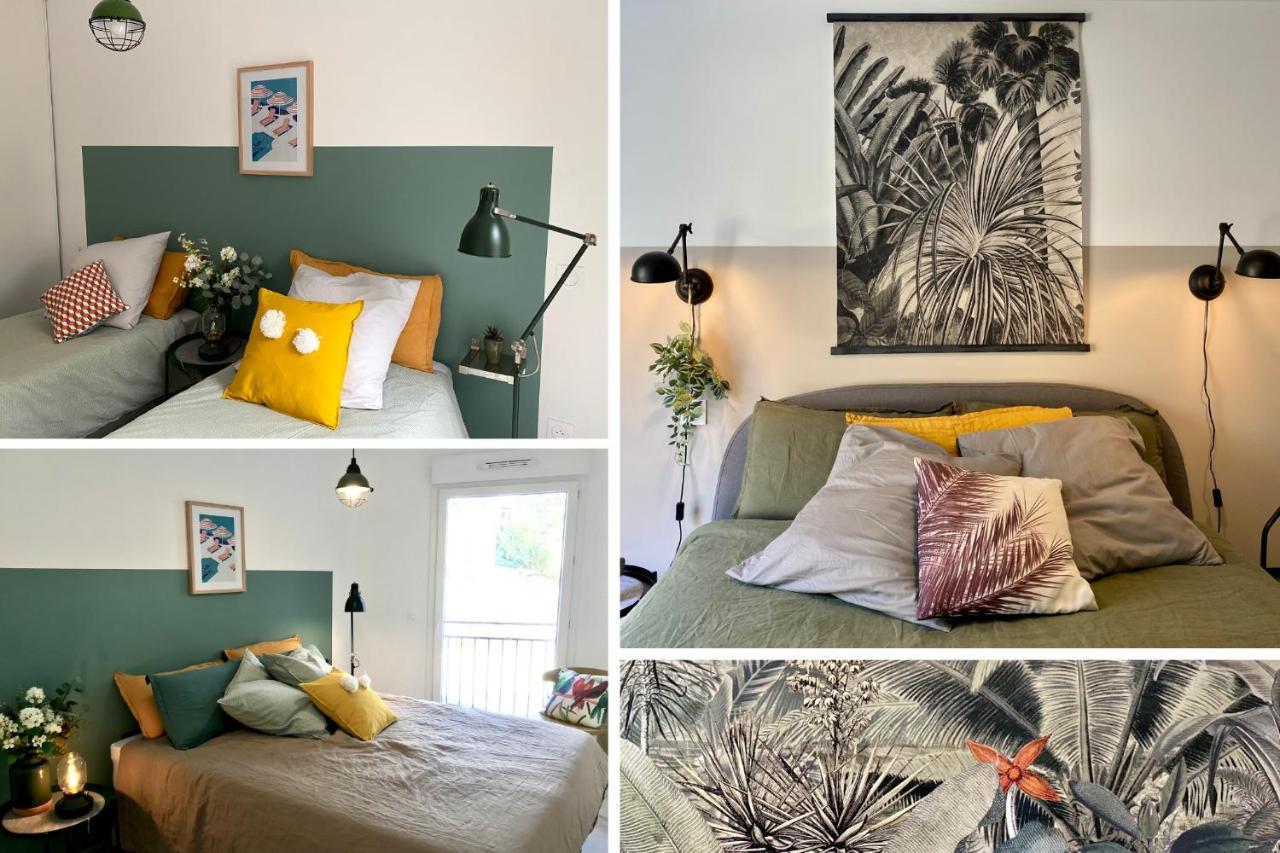 Nouveau - Jungle Montpeul - Clim - Wifi Fibre - Netflix - 5' Du Centre Et Gare - Parking - Loggia - 15' Des Plages มงต์เปอลิเยร์ ภายนอก รูปภาพ