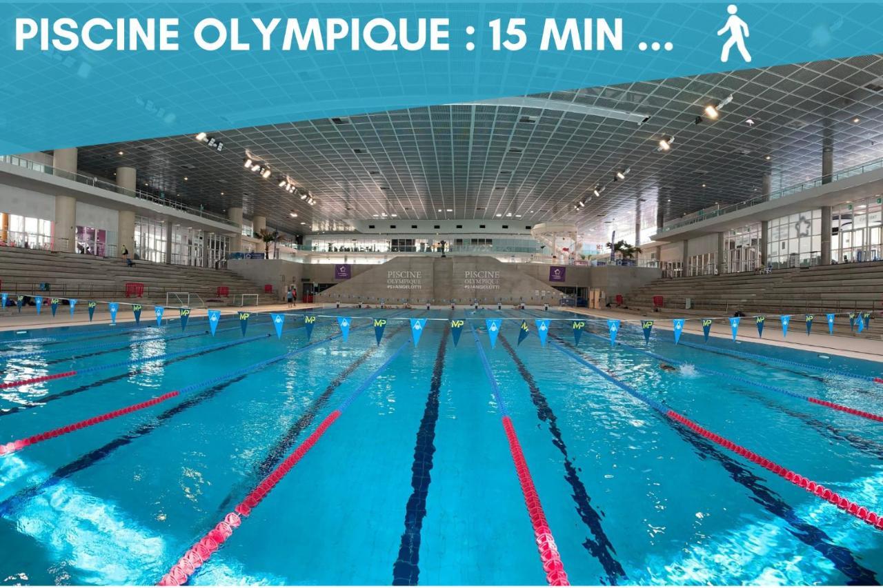 Nouveau - Jungle Montpeul - Clim - Wifi Fibre - Netflix - 5' Du Centre Et Gare - Parking - Loggia - 15' Des Plages มงต์เปอลิเยร์ ภายนอก รูปภาพ